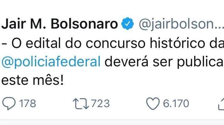 Concurso da PF deve sair em janeiro