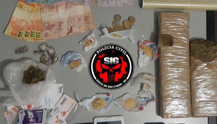 Membros do PCC são presos com cocaína enterrada em casa em cidade do interior