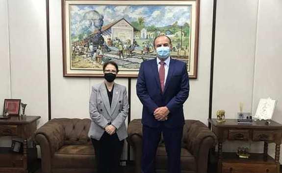 Em Brasília, prefeito de Caracol Neco Pagliosa busca recurso para Caracol