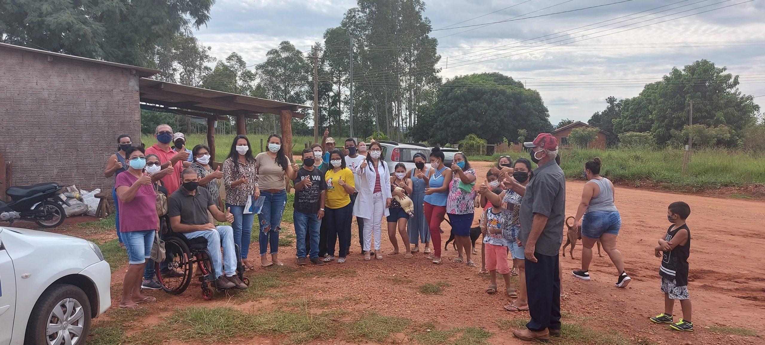 Vereadores de Jardim visitam Recanto do Rio Miranda e atendimento médico continua no ESF Rural 5