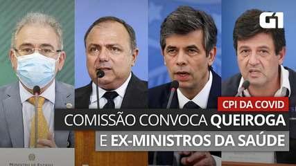 CPI da Covid convoca  ex-ministros de Bolsonaro