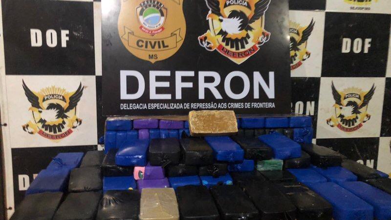 Polícia estoura depósito de cocaína avaliada em mais de R$ 1 milhão