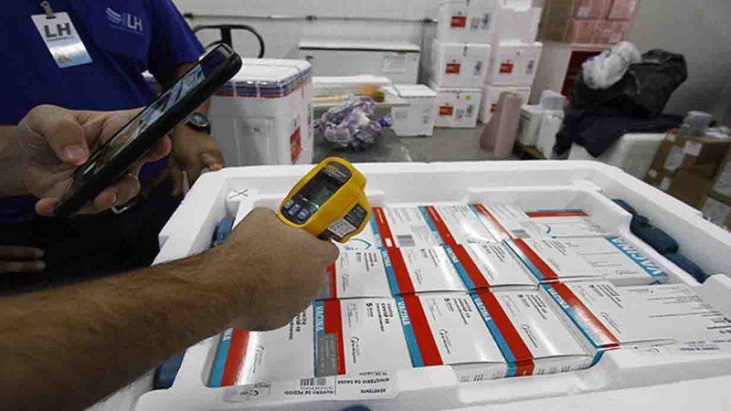 MS recebe 72,5 mil doses de AstraZeneca