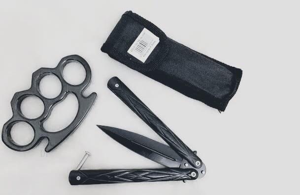 Mulher é perseguida por ex armado, que sofre acidente e acaba preso