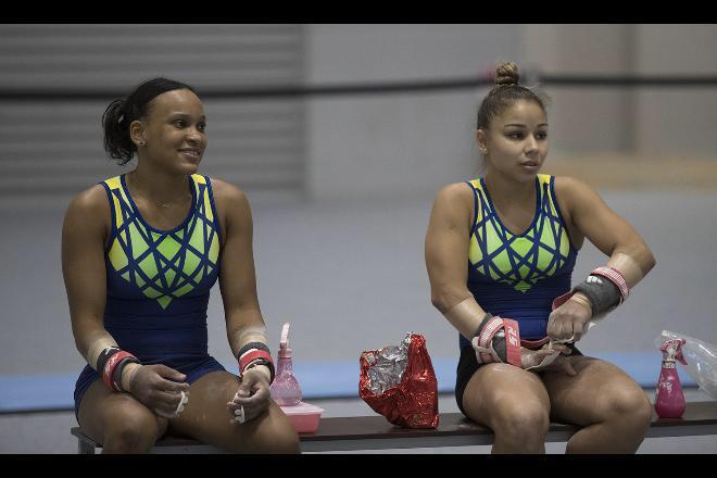 Rebeca Andrade vai a três finais da ginástica