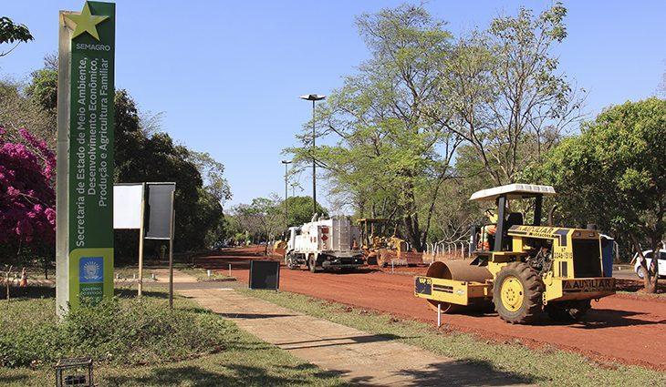 Parque dos Poderes “fecha” a partir desta segunda para intensificar reforma