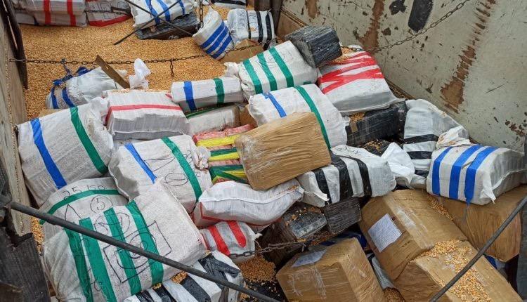 Agentes da PRF interceptam carga de maconha