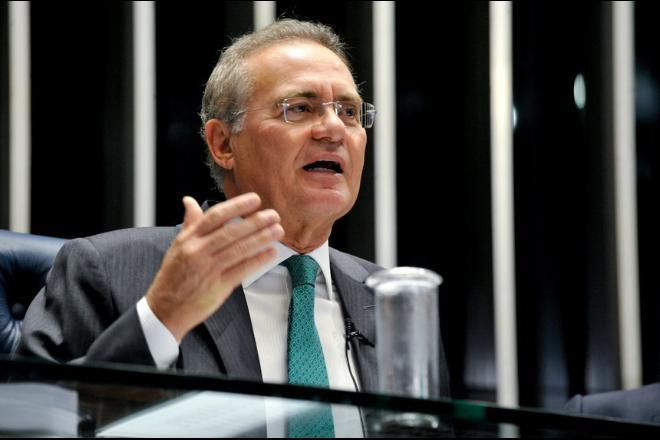 Calheiros defende eleição de Tebet no Senado