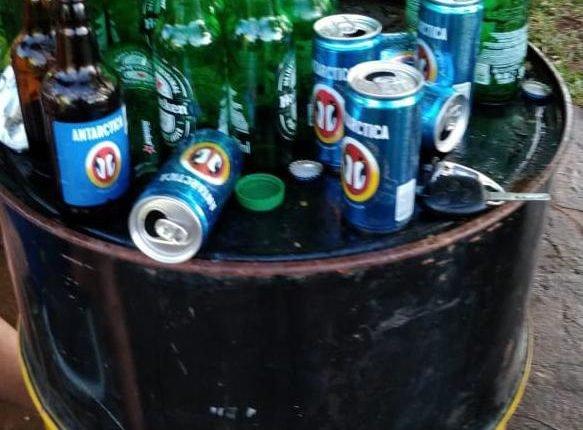 Organizador de festa clandestina que cobrava R$ 30 a entrada é preso de madrugada