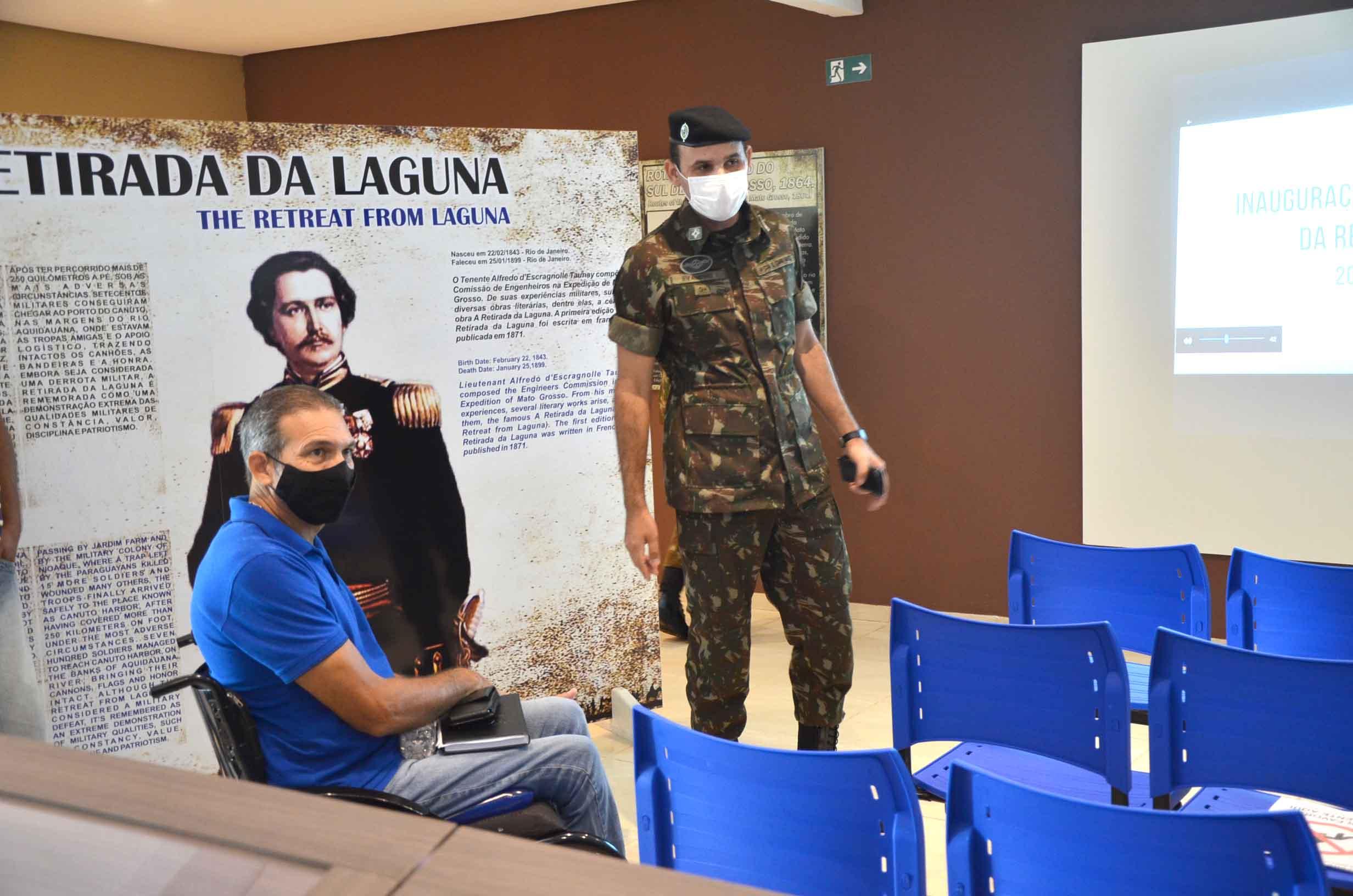 Representando o legislativo jardinense, Glaucio Cabreira é convidado para conhecer os Museus da CER-3 e Retirada da Laguna