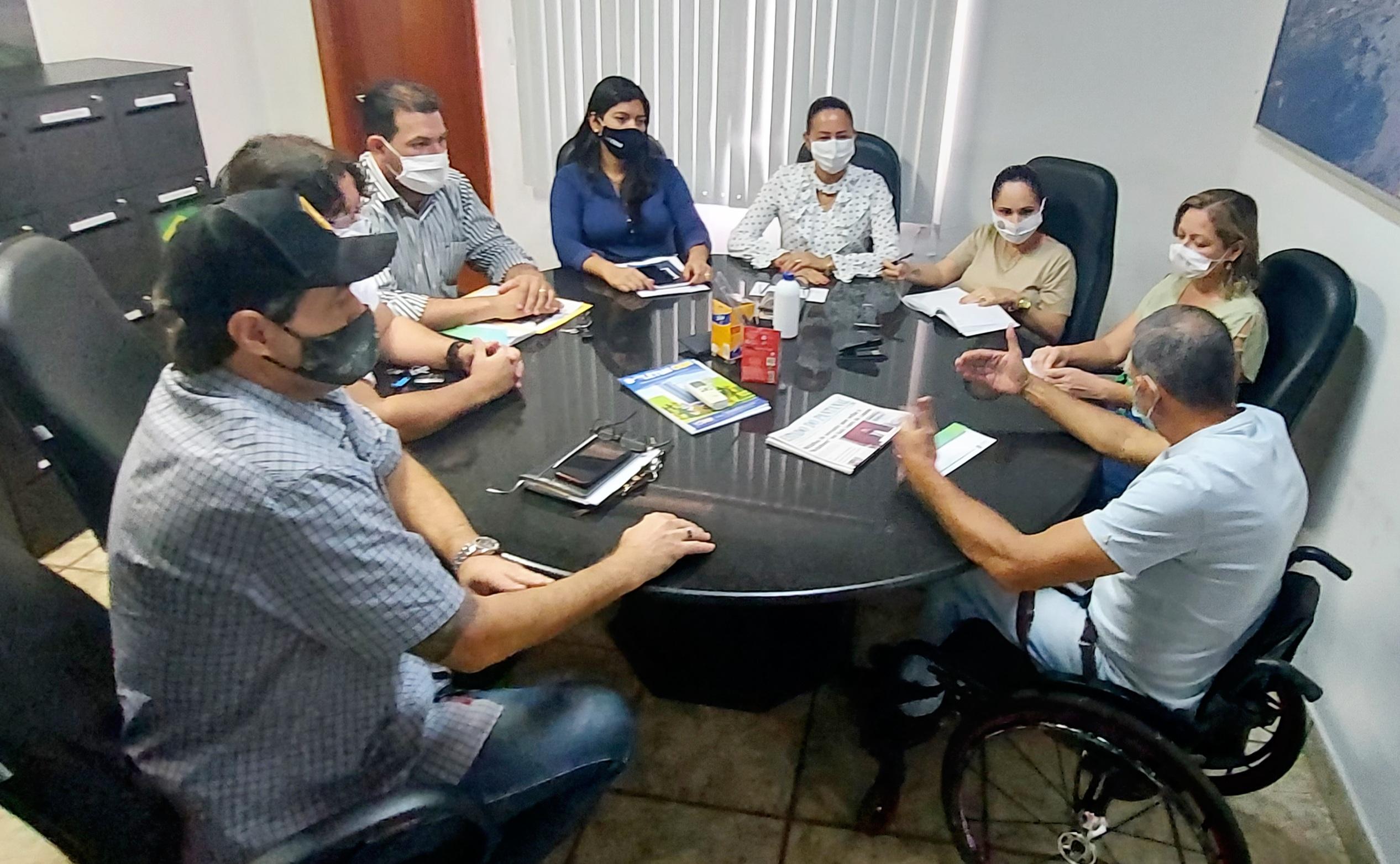 Prefeita Clediane Matzenbacher é recebida por Comissão Legislativa para discutir sobre Auxilio Emergencial