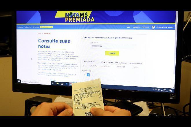 Duas pessoas acertam seis dezenas e dividirão prêmio da Nota MS Premiada