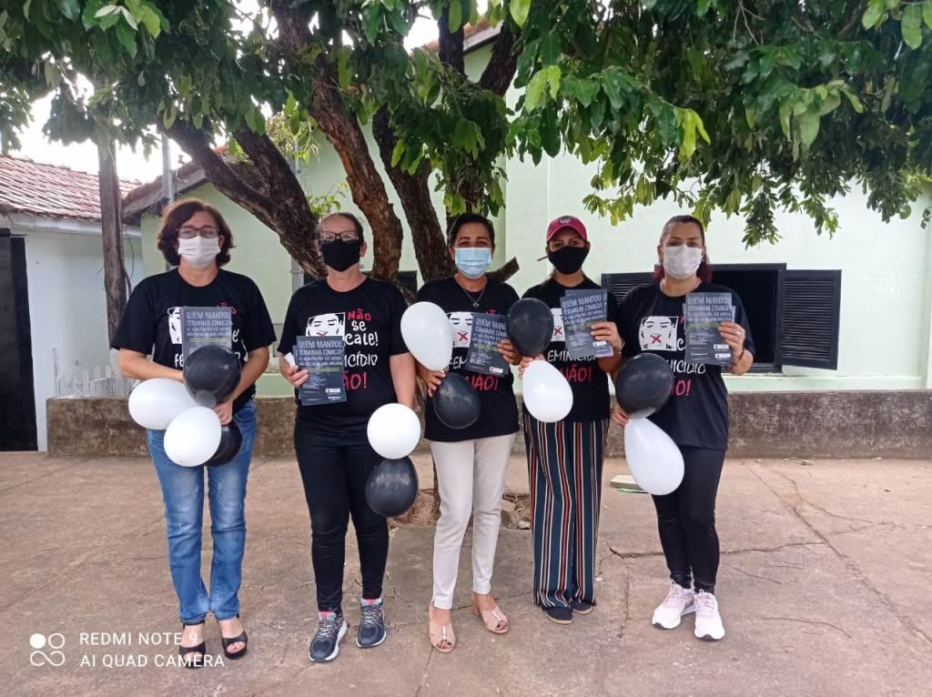 Presidente da Câmara de Caracol participa de campanha contra o feminicídio