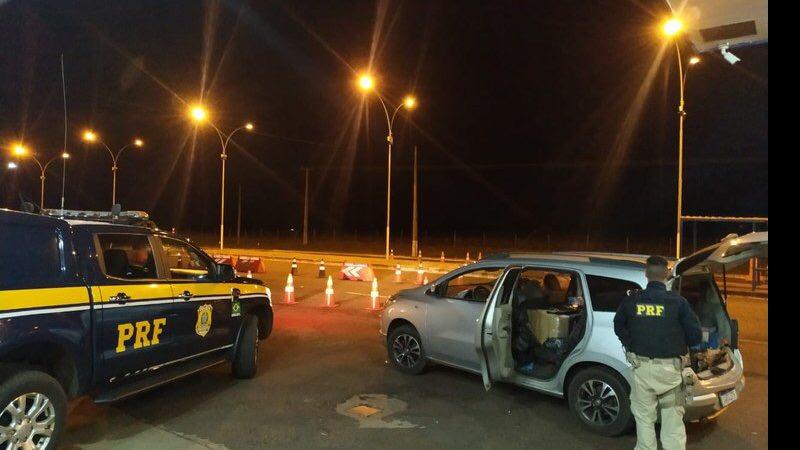 Contrabandista é preso com mais de R$ 1 milhão em eletrônicos do Paraguai