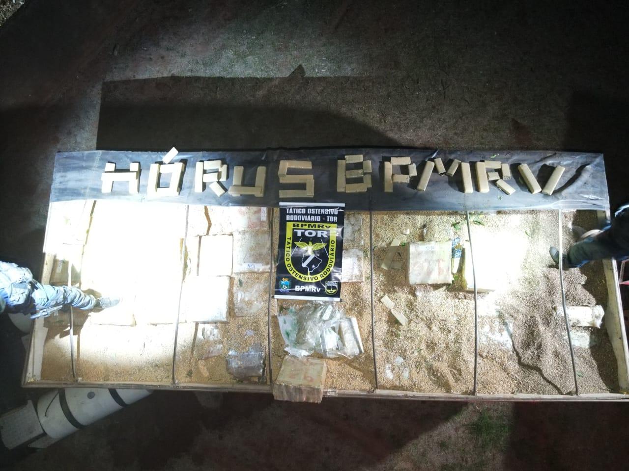 Recorde batido! Carregamento de maconha somou 36,5 toneladas